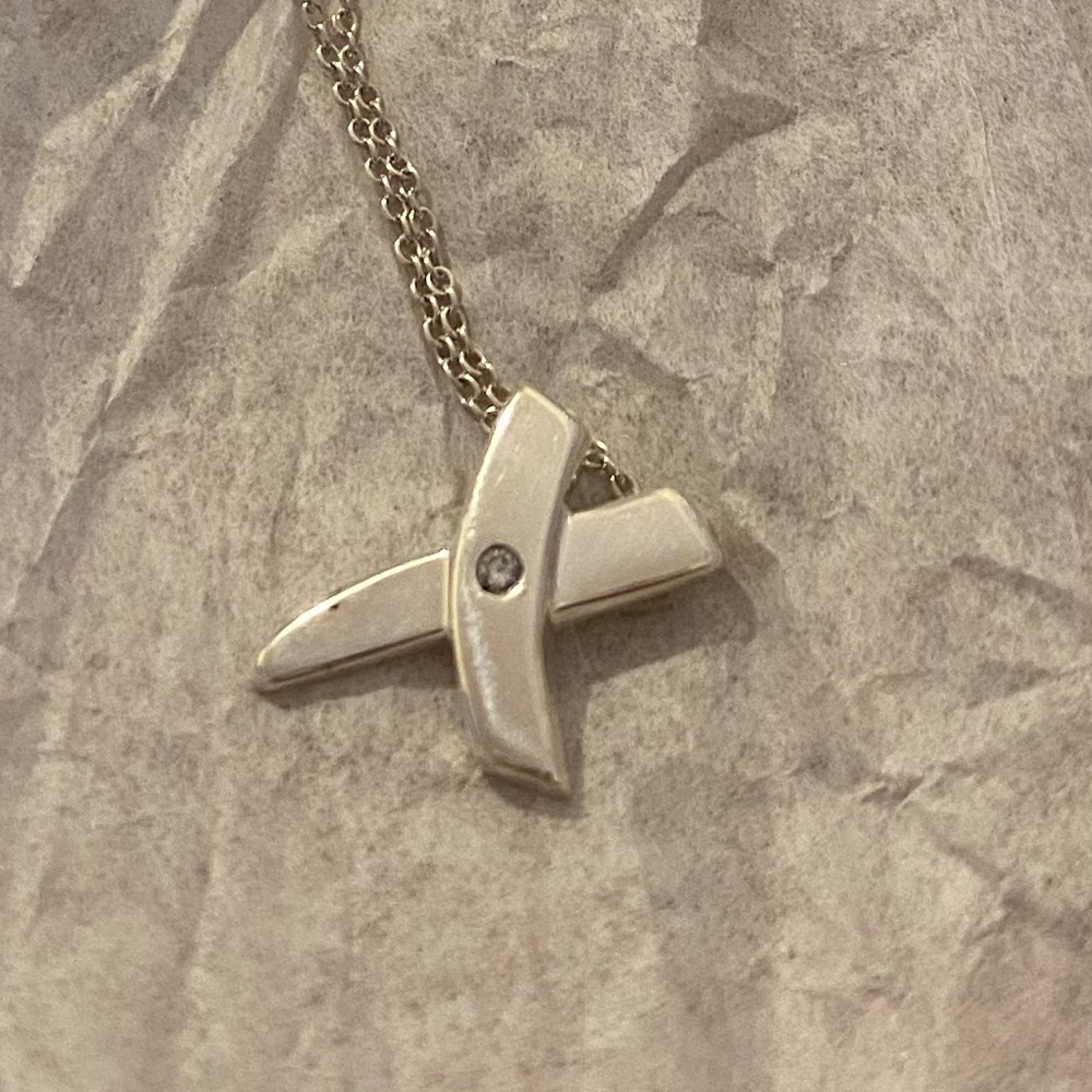 ⭐️HP⭐️Tiffany & Co. Paloma Picasso X necklace - Picture 2 of 3